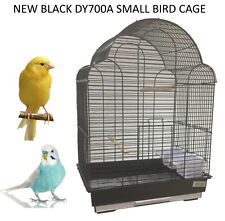 SAN FELIPE MEDIUM BLACK BIRD CAGE CANARY FINCH BUDGIE PULL OUT TRAY FEEDERS