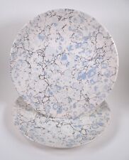 2 Royal Stafford 11" Diameter Dinner Plates Bookbinder Grey