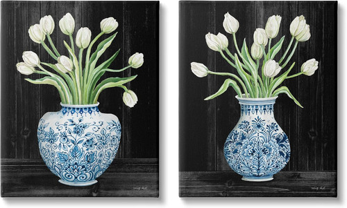 Elegant white tulips - elegant, in