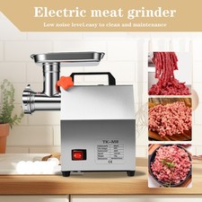 40KG/H Commercial Electric Meat Grinder Mincer Sausage Maker Filler Machine 600W
