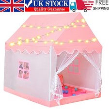 Children Kids Play Tent Fairy Princess Girls Boys Hexagon Playhouse House New Q