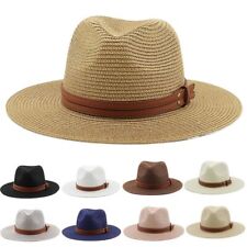Wide Brim Panama Cap Foldable