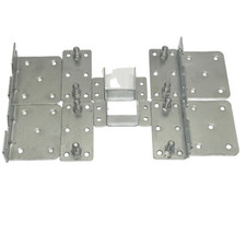 Heavy Duty Bed Brackets Fittings Connectors Centre Support Cubes Hook Hinge Set
