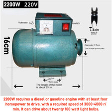 220V Brushless Permanent