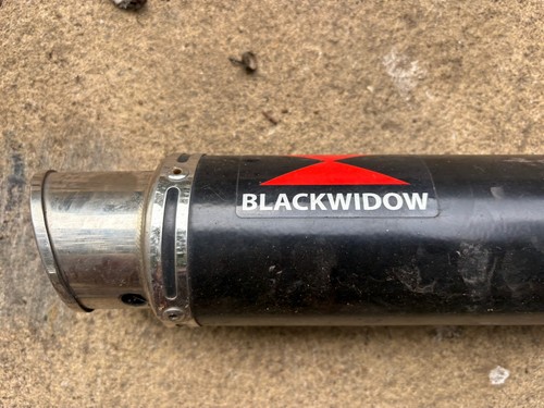 Black widow exhaust - black,