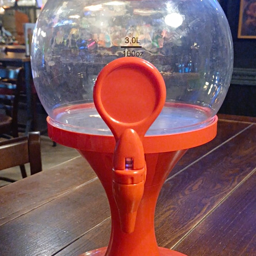 Red tabletop candy machine - tabletop,