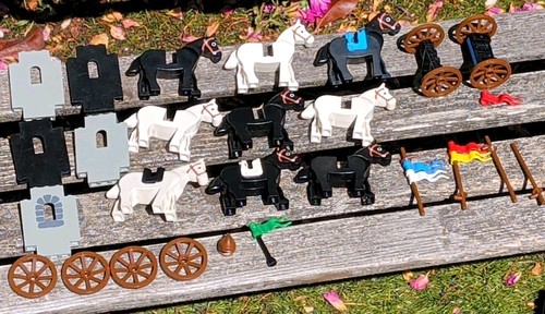 Lego castle crusader horses - castle,