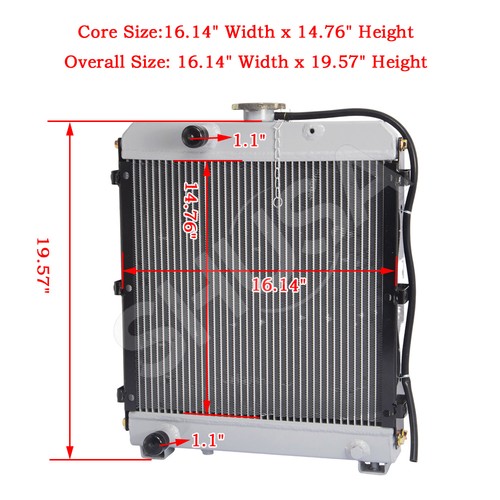 1g976 72063 radiator for - radiator,