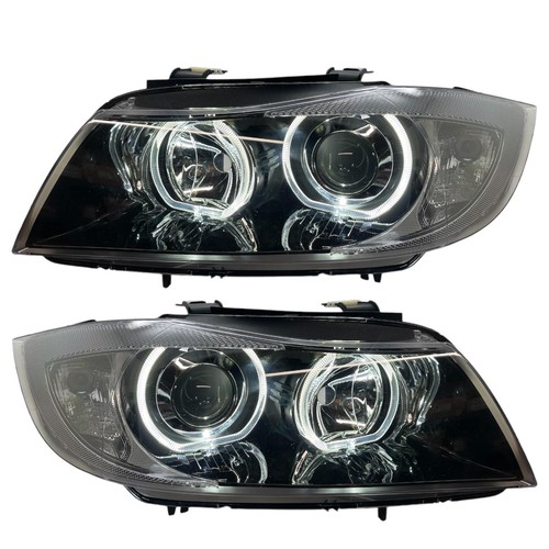 Rhd lhd headlight pair angel - headlight,