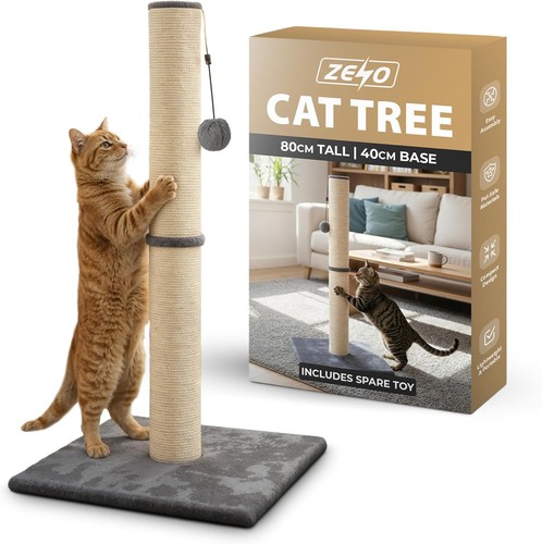 Cat scratching pole post pad - post,