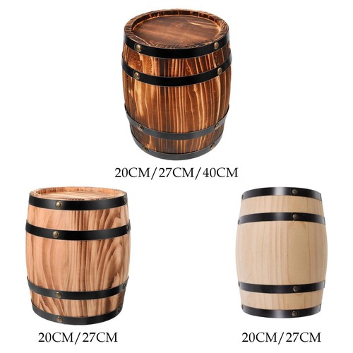 Oak wine barrel port keg - keg, retro