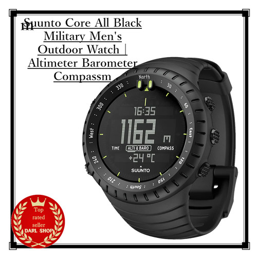 Suunto core all - black, military