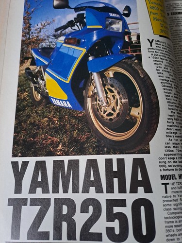 What bike yamaha tzr250 - what,