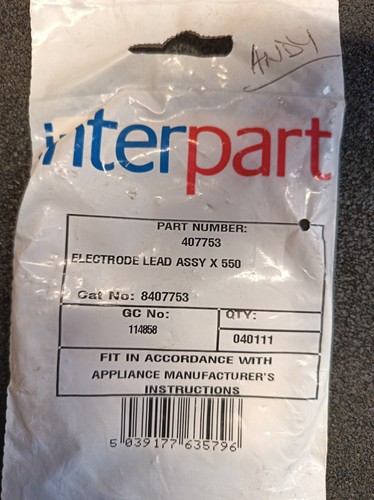 Potterton suprima electrode - potterton,