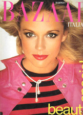 VTG HARPER'S BAZAAR ITALIA 1976 BEAUTY SUSAN SMITH MAUD ADAMS BOND GIRL MODELS 