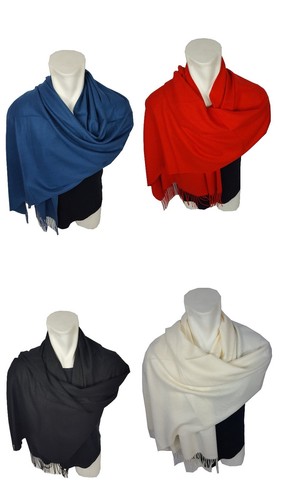 Ladies cashmere scarf pashmina - scarf,