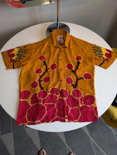 Mambo loud shirt bug roses - bug,