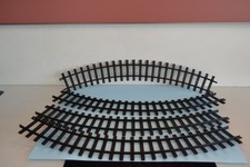 Timpo Wild West Railway Track Curves x4