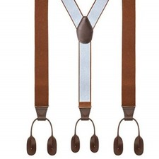 Men's Cowhide Leather Braces 6