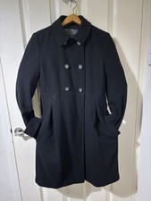 Zara Black Military Coat