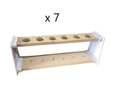 7 x Test Tube Stands Rack