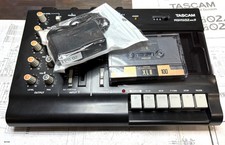 Black Tascam Porta 02 Mk II Analog 4 Track Cassette Recorder; VERY NICE!