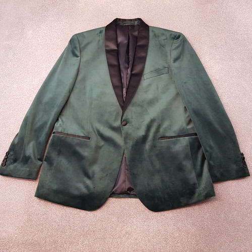 Jacket 46r green slim - jacket,