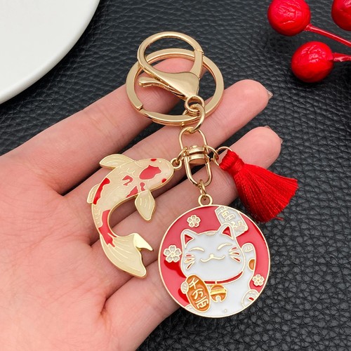 Lucky cat keychain - lucky,