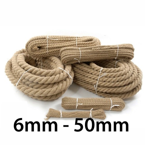 Hessian jute natural rope - jute,