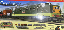 Hornby R1092 OO Gauge City Freight Train Set & Accessories Very Good Condition
