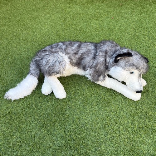 Large smyths toys wolf husky - smyths,