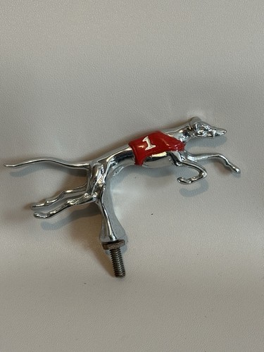 Desmo running greyhound - running, chrome
