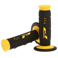 PRO GRIP 791 BLACK / YELLOW MX MOTOCROSS GRIPS SUZUKI RM125 RM250 RMZ250 RMZ450