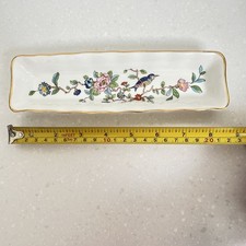 Aynsley pembroke fine bone china trinket tray / petit fours dish