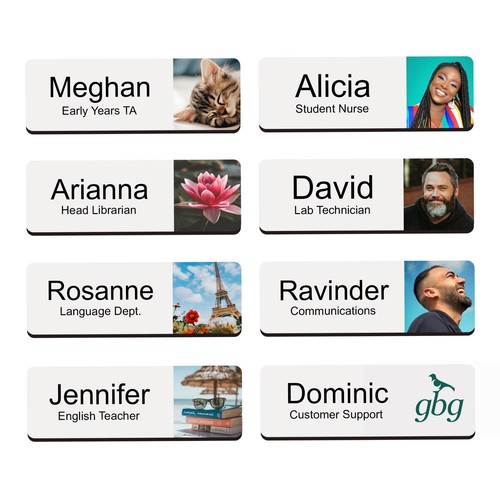 Custom name badge cute - custom,