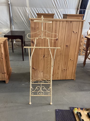 Rare vintage metal valet - metal,