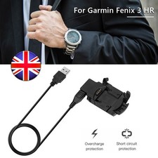 USB Charging Charger Dock Cable For Garmin Fenix 3 HR 3 Quatix3 GPS Smart Watch