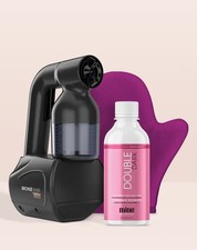 Mine tan bronze babe home spray tan kit black pro spray mist 8 levels- Pink 