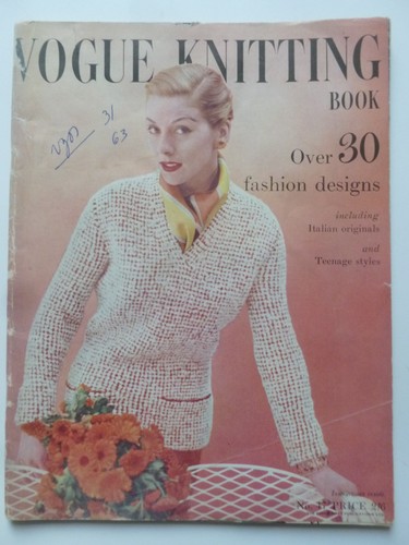 Vogue knitting book - vogue,