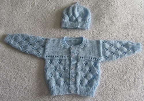 Hand knitted light weight
