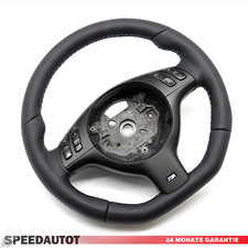 Flattened Leather Steering