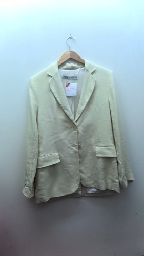 Woman zara yellow blazer - woman's,