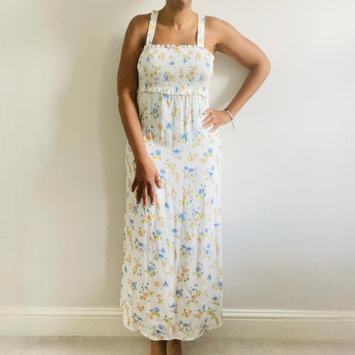 Zara white floral - floral, print