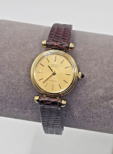 Vtg seiko lassale gold tone - lassale,