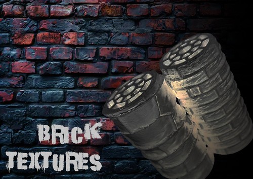 Brick wall texture - , roller/
