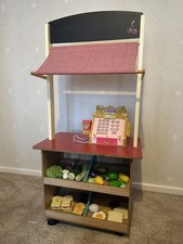 Childs large wooden play shop