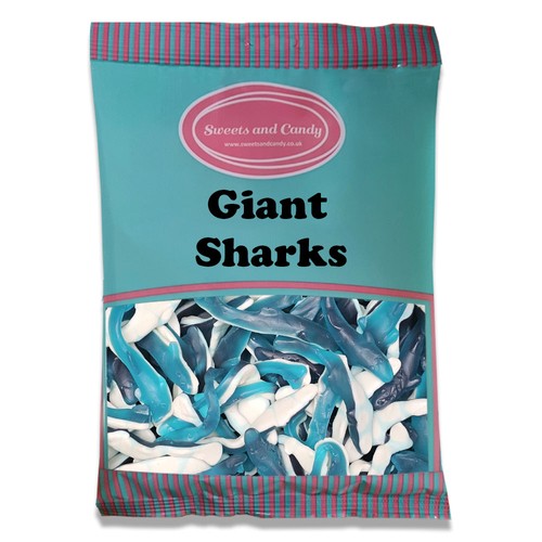 Giant sharks 1kg - sharks, retro