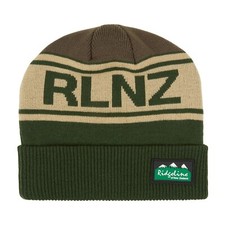 Ridgeline RLNZ Knitted Beanie Hat Olive Green Country Hunting Shooting Farming