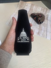Beer Bottle Holder Insulated Neoprene US OPEN GOLF 2011 Rory McIlroy Stubby BLK