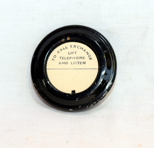 Gpo metal telephone dummy - metal, dial